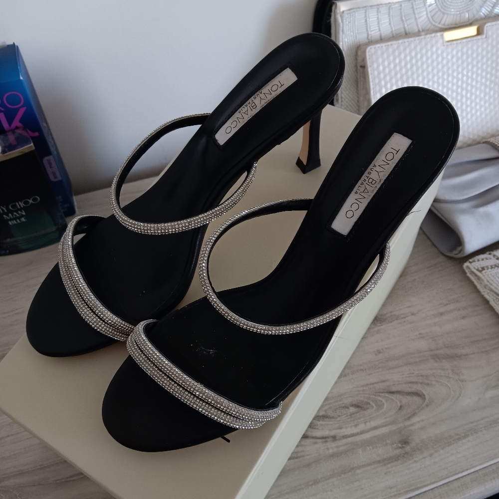 Tony Bianco Jenner COMO Rhinestone Heels